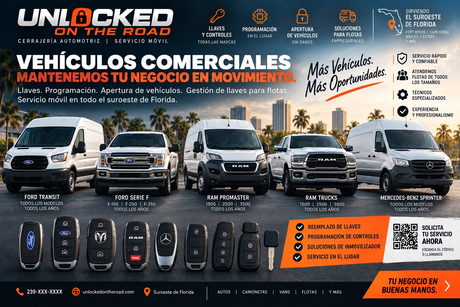 Cerrajero Automotriz Móvil
